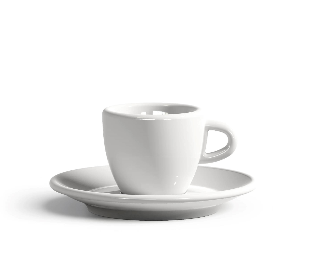 "VIOLA" Espresso Cups 70ml - white